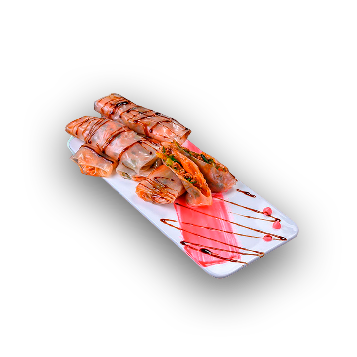 Спринг роллы с говядиной и овощами